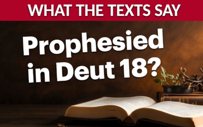 Does Deuteronomy 18:18 Prophesy Muhammad?